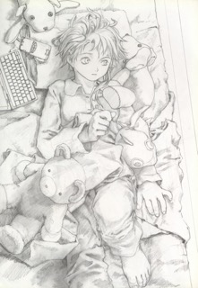 Lain Illustrations (2006): 027