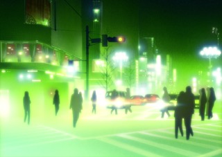 Serial Experiments Lain — Layer 01: Weird (Странность) — кадр 1