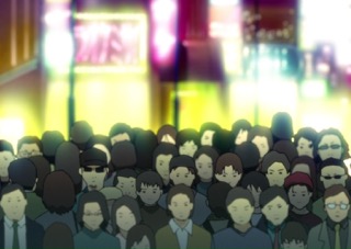 Serial Experiments Lain — Layer 01: Weird (Странность) — кадр 5