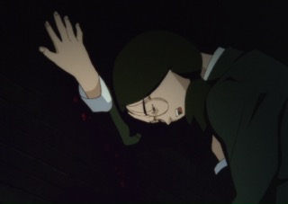 Serial Experiments Lain — Layer 01: Weird (Странность) — кадр 9