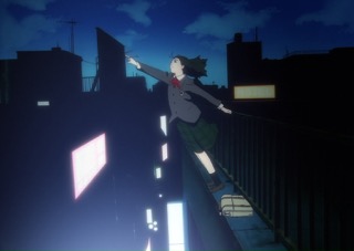 Serial Experiments Lain — Layer 01: Weird (Странность) — кадр 17
