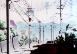 Serial Experiments Lain — Layer 01: Weird (Странность) — кадр 29