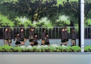 Serial Experiments Lain — Layer 01: Weird (Странность) — кадр 36