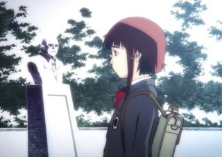 Serial Experiments Lain — Layer 01: Weird (Странность) — кадр 40