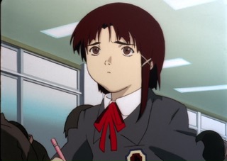 Serial Experiments Lain — Layer 01: Weird (Странность) — кадр 54