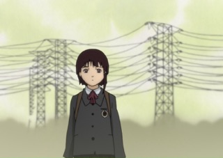 Serial Experiments Lain — Layer 01: Weird (Странность) — кадр 61
