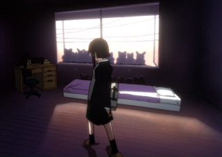 Serial Experiments Lain — Layer 01: Weird (Странность) — кадр 66