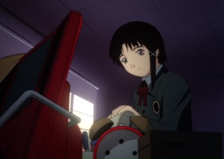 Serial Experiments Lain — Layer 01: Weird (Странность) — кадр 67