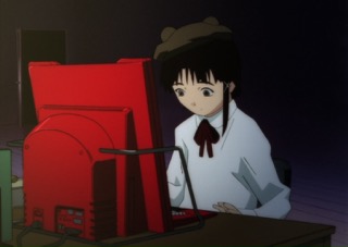 Serial Experiments Lain — Layer 01: Weird (Странность) — кадр 79