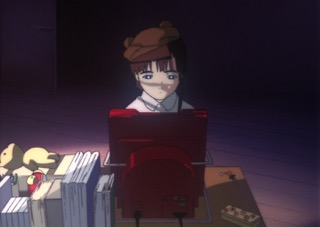 Serial Experiments Lain — Layer 01: Weird (Странность) — кадр 85