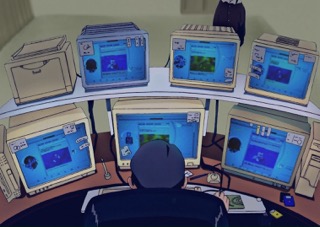 Serial Experiments Lain — Layer 01: Weird (Странность) — кадр 109