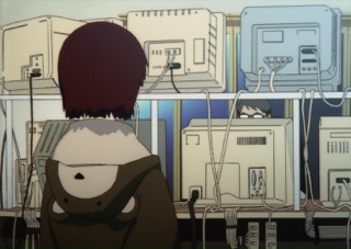 Serial Experiments Lain — Layer 01: Weird (Странность) — кадр 114