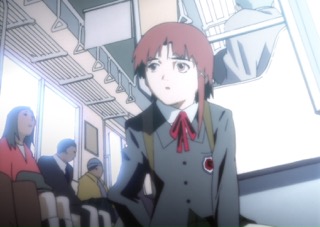 Serial Experiments Lain — Layer 01: Weird (Странность) — кадр 122