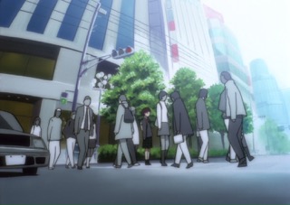 Serial Experiments Lain — Layer 01: Weird (Странность) — кадр 127
