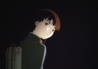 Serial Experiments Lain — Layer 01: Weird (Странность) — кадр 129