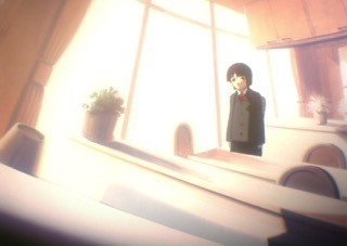 Serial Experiments Lain — Layer 01: Weird (Странность) — кадр 130