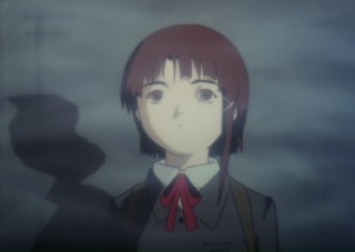 Serial Experiments Lain — Layer 01: Weird (Странность) — кадр 135