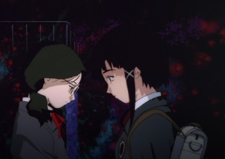 Serial Experiments Lain — Layer 01: Weird (Странность) — кадр 154