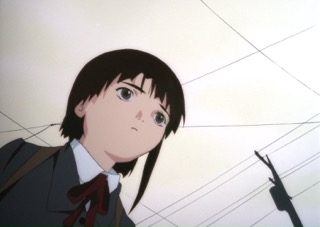 Serial Experiments Lain — Layer 01: Weird (Странность) — кадр 159
