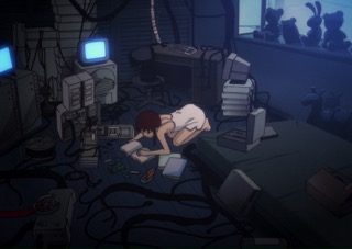 Serial Experiments Lain — Layer 04: Religion (Религия) — кадр 9