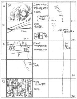 Serial Experiments Lain — Layer 01: Weird (Странность) — раскадровка 32 (05:34–05:50)