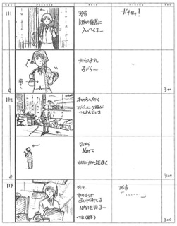 Serial Experiments Lain — Layer 01: Weird (Странность) — раскадровка 52 (10:09–10:19)