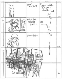 Serial Experiments Lain — Layer 01: Weird (Странность) — раскадровка 75 (15:02–15:14)