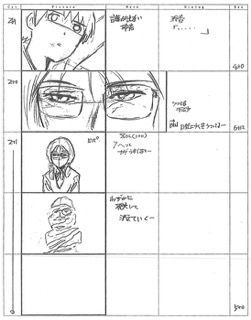 Serial Experiments Lain — Layer 01: Weird (Странность) — раскадровка 107 (21:49–22:05)
