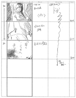 Serial Experiments Lain — Layer 02: Girls (Девочки) — раскадровка 37 (05:06–05:17)
