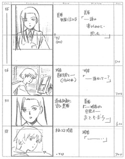 Serial Experiments Lain — Layer 02: Girls (Девочки) — раскадровка 40 (05:40–05:56)