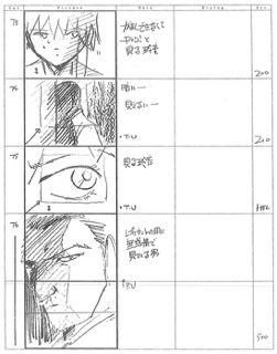 Serial Experiments Lain — Layer 02: Girls (Девочки) — раскадровка 45 (06:57–07:06)