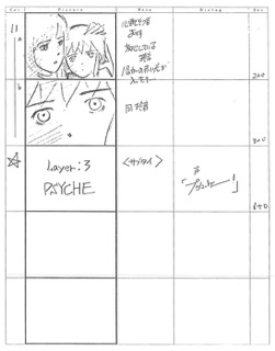 Serial Experiments Lain — Layer 03: Psyche (Психе) — раскадровка 17 (02:18–02:29)