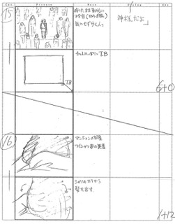 Serial Experiments Lain — Layer 05: Distortion (Искажение) — раскадровка 22 (03:38–03:45)