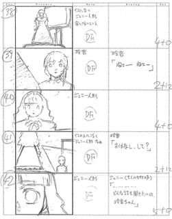 Serial Experiments Lain — Layer 05: Distortion (Искажение) — раскадровка 33 (05:08–05:25)