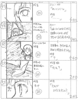 Serial Experiments Lain — Layer 05: Distortion (Искажение) — раскадровка 35 (05:45–06:06)