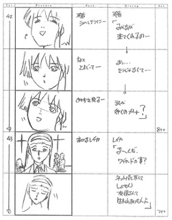 Serial Experiments Lain — Layer 06: Kids (Дети) — раскадровка 34 (06:18–06:32)