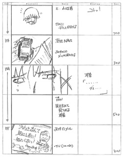 Serial Experiments Lain — Layer 08: Rumors (Слухи) — раскадровка 76 (13:36–13:48)