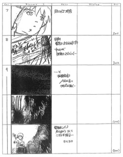 Serial Experiments Lain — Layer 09: Protocol (Протокол) — раскадровка 5 (00:31–00:41)