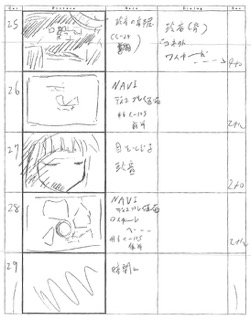 Serial Experiments Lain — Layer 09: Protocol (Протокол) — раскадровка 22 (06:04–06:21)