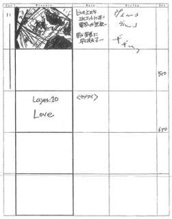 Serial Experiments Lain — Layer 10: Love (Любовь) — раскадровка 17 (02:18–02:29)