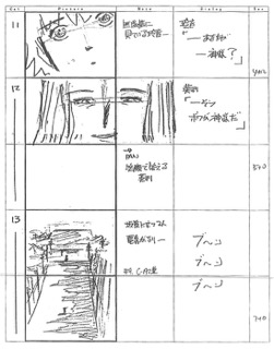 Serial Experiments Lain — Layer 10: Love (Любовь) — раскадровка 21 (03:16–03:31)