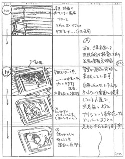 Serial Experiments Lain — Layer 10: Love (Любовь) — раскадровка 77 (16:08–16:25)