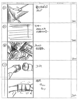 Serial Experiments Lain — Layer 11: Infornography (Инфорнография) — раскадровка 16 (02:08–02:17)