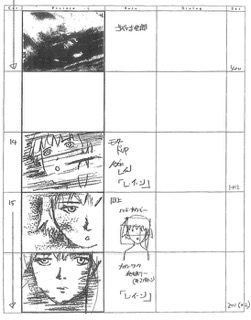 Serial Experiments Lain — Layer 12: Landscape (Ландшафт) — раскадровка 7 (00:54–00:58)