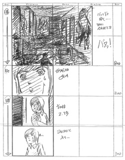 Serial Experiments Lain — Layer 12: Landscape (Ландшафт) — раскадровка 66 (12:07–12:18)