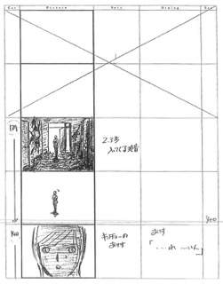 Serial Experiments Lain — Layer 12: Landscape (Ландшафт) — раскадровка 67 (12:18–12:24)