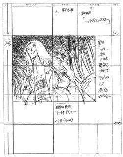 Serial Experiments Lain — Layer 12: Landscape (Ландшафт) — раскадровка 102 (18:44–18:49)