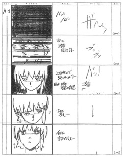 Serial Experiments Lain — Layer 13: Ego (Эго) — раскадровка 1 (00:00–00:08)