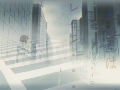 04 Lain Iwakura from Serial Experiments Lain aesthetic wallpaper  lonely // who is Lain